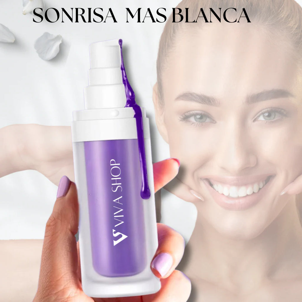 Blanqueador Dental Morada v34: dientes blancos al instante